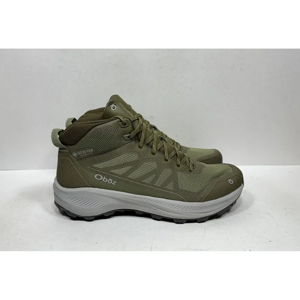 Oboz Katabatic LT Mid GTX Hiking Boots Men's Size 9‎ Green Shoes